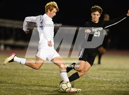 Thumbnail 2 in Glastonbury @ Xavier (CIAC Class LL 2nd Round) photogallery.