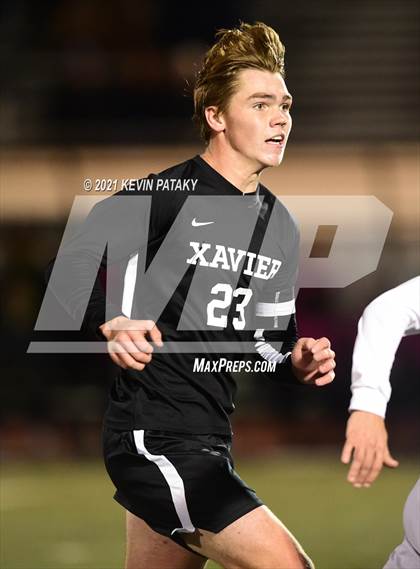 Thumbnail 3 in Glastonbury @ Xavier (CIAC Class LL 2nd Round) photogallery.