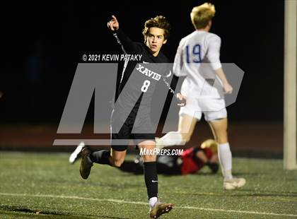Thumbnail 2 in Glastonbury @ Xavier (CIAC Class LL 2nd Round) photogallery.
