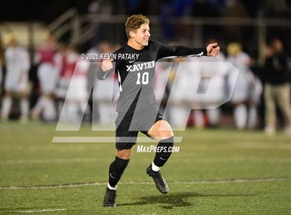 Thumbnail 2 in Glastonbury @ Xavier (CIAC Class LL 2nd Round) photogallery.