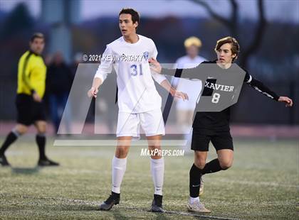 Thumbnail 3 in Glastonbury @ Xavier (CIAC Class LL 2nd Round) photogallery.