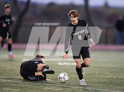 Thumbnail 2 in Glastonbury @ Xavier (CIAC Class LL 2nd Round) photogallery.