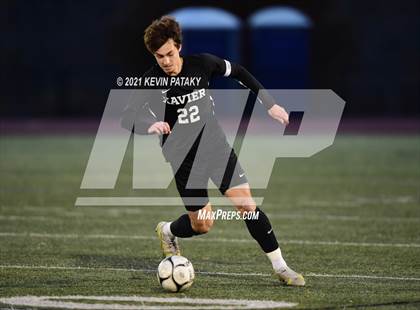 Thumbnail 3 in Glastonbury @ Xavier (CIAC Class LL 2nd Round) photogallery.