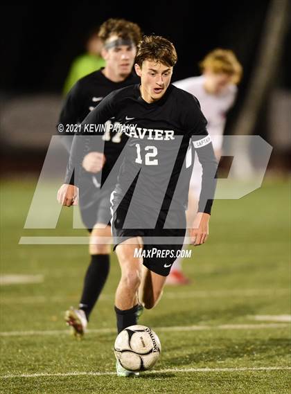 Thumbnail 3 in Glastonbury @ Xavier (CIAC Class LL 2nd Round) photogallery.