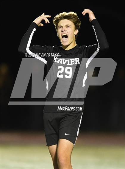 Thumbnail 2 in Glastonbury @ Xavier (CIAC Class LL 2nd Round) photogallery.
