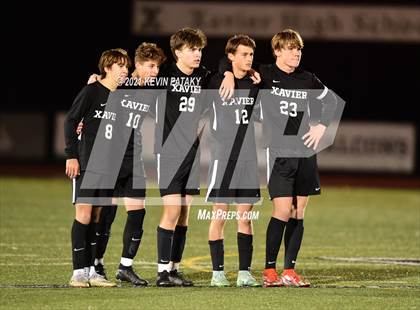 Thumbnail 2 in Glastonbury @ Xavier (CIAC Class LL 2nd Round) photogallery.