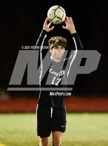 Thumbnail 3 in Glastonbury @ Xavier (CIAC Class LL 2nd Round) photogallery.