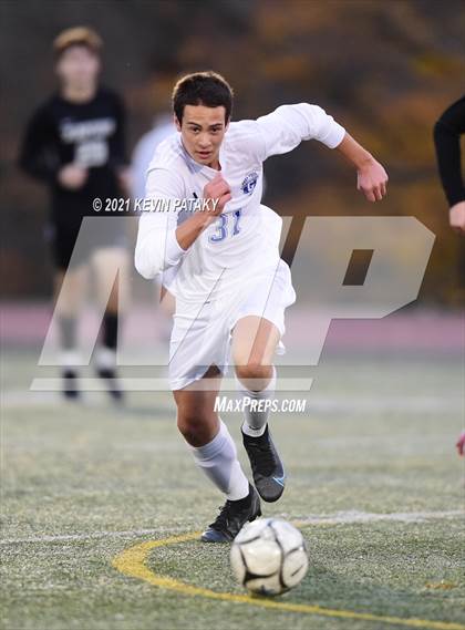 Thumbnail 2 in Glastonbury @ Xavier (CIAC Class LL 2nd Round) photogallery.