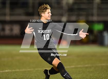 Thumbnail 3 in Glastonbury @ Xavier (CIAC Class LL 2nd Round) photogallery.