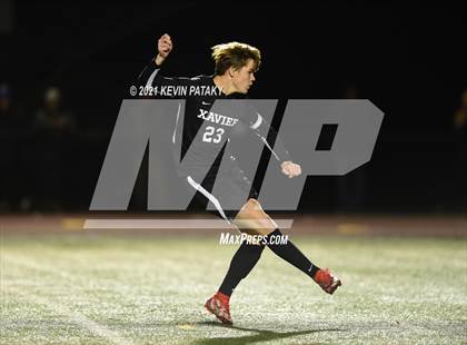 Thumbnail 2 in Glastonbury @ Xavier (CIAC Class LL 2nd Round) photogallery.