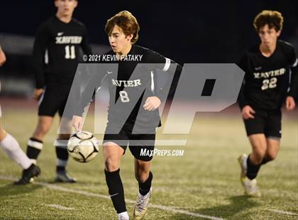 Thumbnail 3 in Glastonbury @ Xavier (CIAC Class LL 2nd Round) photogallery.