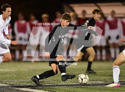Thumbnail 2 in Glastonbury @ Xavier (CIAC Class LL 2nd Round) photogallery.