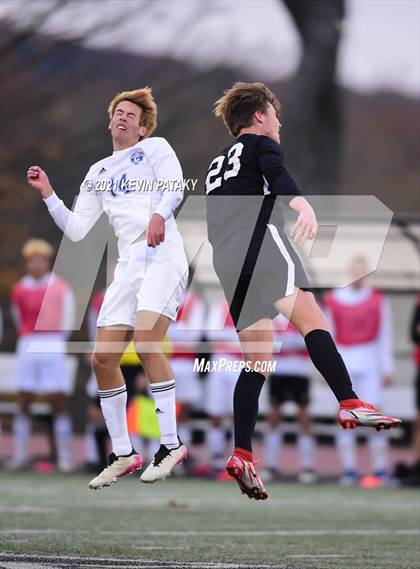 Thumbnail 3 in Glastonbury @ Xavier (CIAC Class LL 2nd Round) photogallery.
