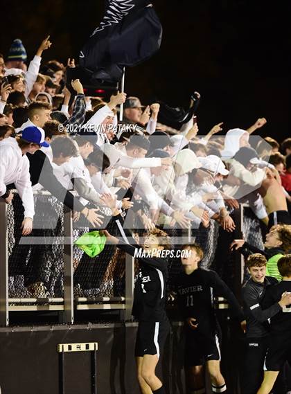 Thumbnail 3 in Glastonbury @ Xavier (CIAC Class LL 2nd Round) photogallery.