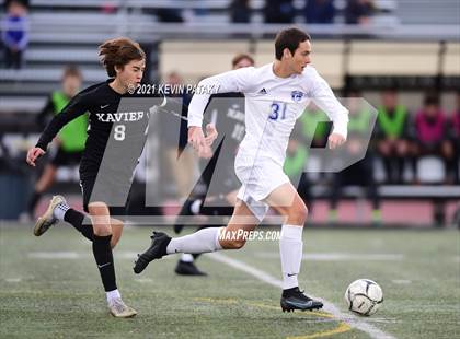 Thumbnail 3 in Glastonbury @ Xavier (CIAC Class LL 2nd Round) photogallery.