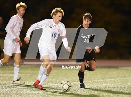 Thumbnail 2 in Glastonbury @ Xavier (CIAC Class LL 2nd Round) photogallery.
