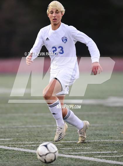 Thumbnail 3 in Glastonbury @ Xavier (CIAC Class LL 2nd Round) photogallery.
