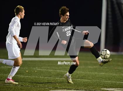 Thumbnail 1 in Glastonbury @ Xavier (CIAC Class LL 2nd Round) photogallery.