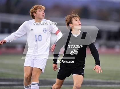 Thumbnail 1 in Glastonbury @ Xavier (CIAC Class LL 2nd Round) photogallery.