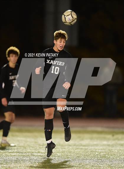 Thumbnail 2 in Glastonbury @ Xavier (CIAC Class LL 2nd Round) photogallery.