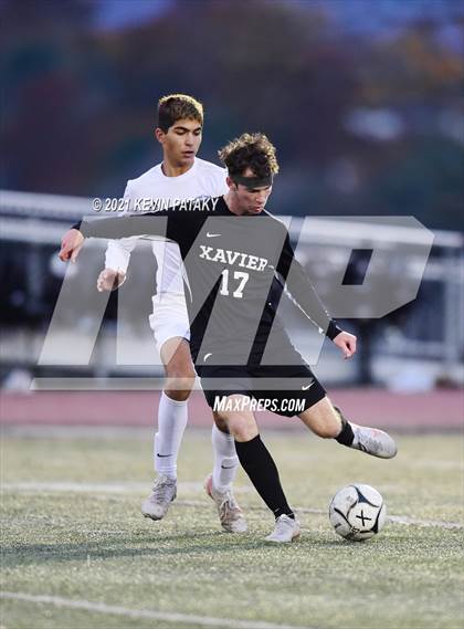Thumbnail 2 in Glastonbury @ Xavier (CIAC Class LL 2nd Round) photogallery.