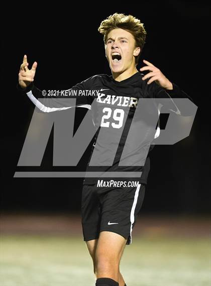 Thumbnail 3 in Glastonbury @ Xavier (CIAC Class LL 2nd Round) photogallery.