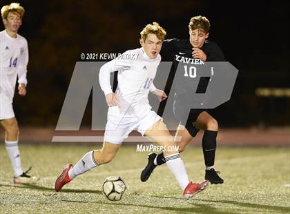 Thumbnail 1 in Glastonbury @ Xavier (CIAC Class LL 2nd Round) photogallery.
