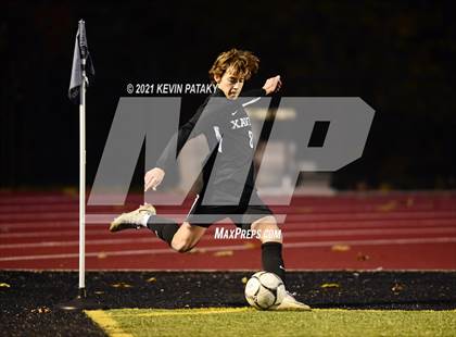 Thumbnail 2 in Glastonbury @ Xavier (CIAC Class LL 2nd Round) photogallery.