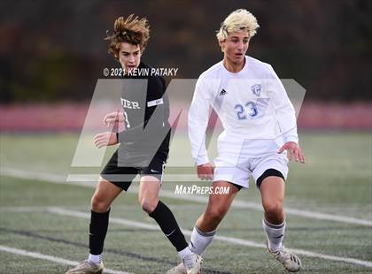Thumbnail 2 in Glastonbury @ Xavier (CIAC Class LL 2nd Round) photogallery.