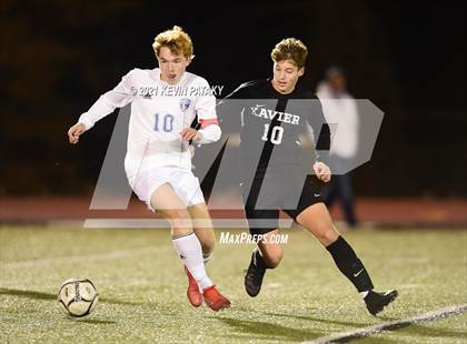 Thumbnail 1 in Glastonbury @ Xavier (CIAC Class LL 2nd Round) photogallery.