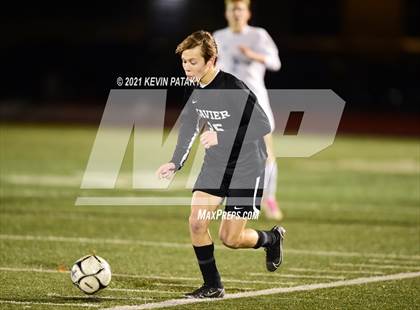 Thumbnail 3 in Glastonbury @ Xavier (CIAC Class LL 2nd Round) photogallery.