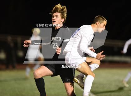 Thumbnail 3 in Glastonbury @ Xavier (CIAC Class LL 2nd Round) photogallery.