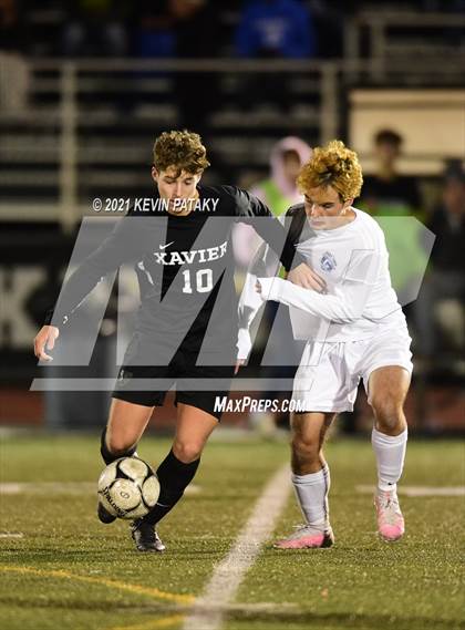 Thumbnail 3 in Glastonbury @ Xavier (CIAC Class LL 2nd Round) photogallery.