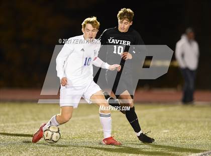 Thumbnail 2 in Glastonbury @ Xavier (CIAC Class LL 2nd Round) photogallery.