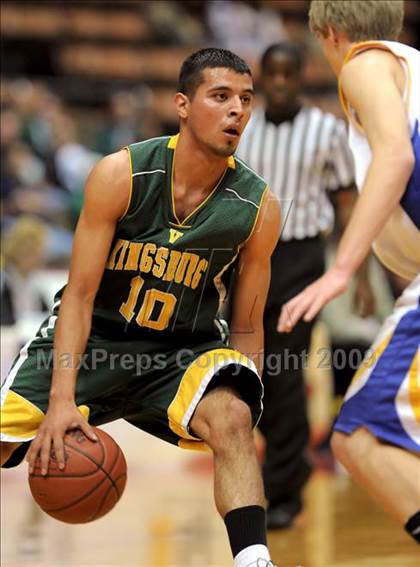 Thumbnail 3 in Bakersfield Christian vs. Kingsburg (CIF CS D4 Final) photogallery.