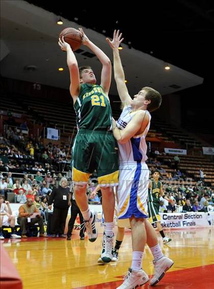 Thumbnail 3 in Bakersfield Christian vs. Kingsburg (CIF CS D4 Final) photogallery.