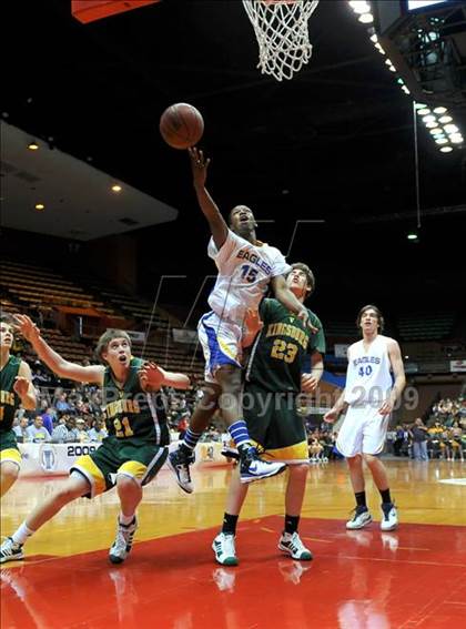 Thumbnail 1 in Bakersfield Christian vs. Kingsburg (CIF CS D4 Final) photogallery.