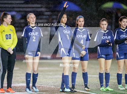 Thumbnail 3 in Academy of Our Lady of Peace @ Flintridge Prep (CIF SoCal Regional D3 Final) photogallery.