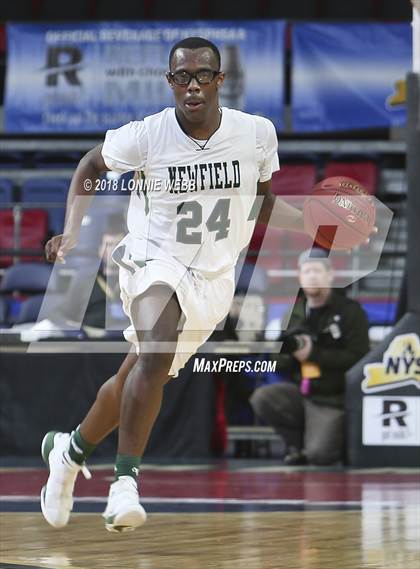 Thumbnail 1 in Newfield vs. Moriah (NYSPHSAA Class D Semifinal) photogallery.