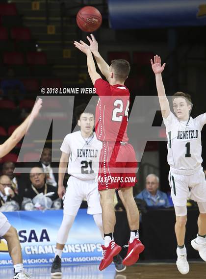 Thumbnail 1 in Newfield vs. Moriah (NYSPHSAA Class D Semifinal) photogallery.