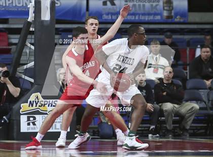 Thumbnail 1 in Newfield vs. Moriah (NYSPHSAA Class D Semifinal) photogallery.