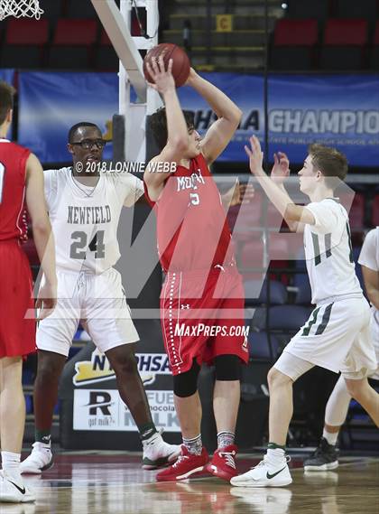 Thumbnail 2 in Newfield vs. Moriah (NYSPHSAA Class D Semifinal) photogallery.