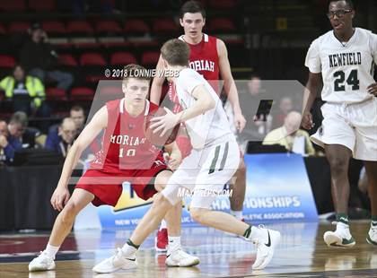 Thumbnail 2 in Newfield vs. Moriah (NYSPHSAA Class D Semifinal) photogallery.