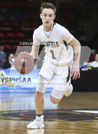 Thumbnail 3 in Newfield vs. Moriah (NYSPHSAA Class D Semifinal) photogallery.