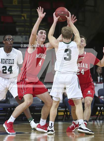 Thumbnail 3 in Newfield vs. Moriah (NYSPHSAA Class D Semifinal) photogallery.