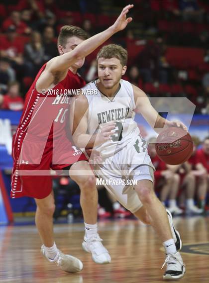 Thumbnail 2 in Newfield vs. Moriah (NYSPHSAA Class D Semifinal) photogallery.