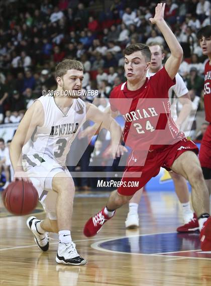 Thumbnail 3 in Newfield vs. Moriah (NYSPHSAA Class D Semifinal) photogallery.