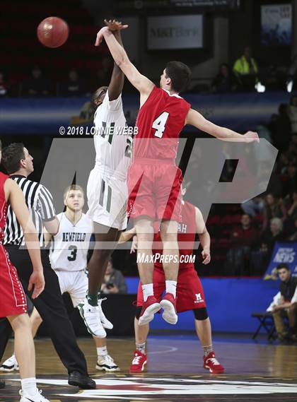 Thumbnail 1 in Newfield vs. Moriah (NYSPHSAA Class D Semifinal) photogallery.