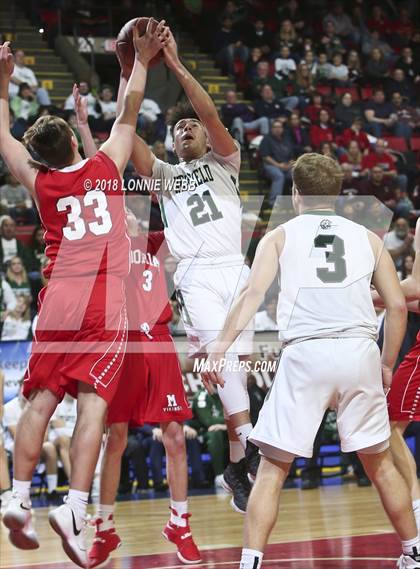 Thumbnail 2 in Newfield vs. Moriah (NYSPHSAA Class D Semifinal) photogallery.