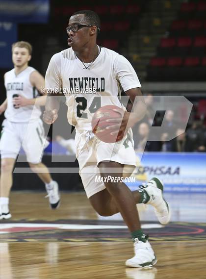 Thumbnail 1 in Newfield vs. Moriah (NYSPHSAA Class D Semifinal) photogallery.